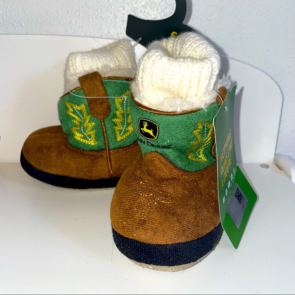 John Deere baby shoes size 6/12 months